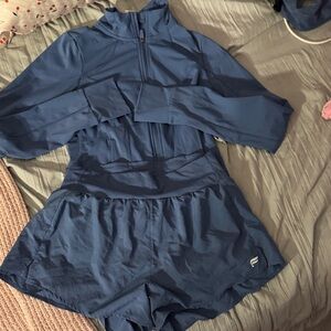 Blue Athletic Workout Set ($40)